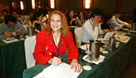 Judy Kuriansky (US), one of the keynote speakers